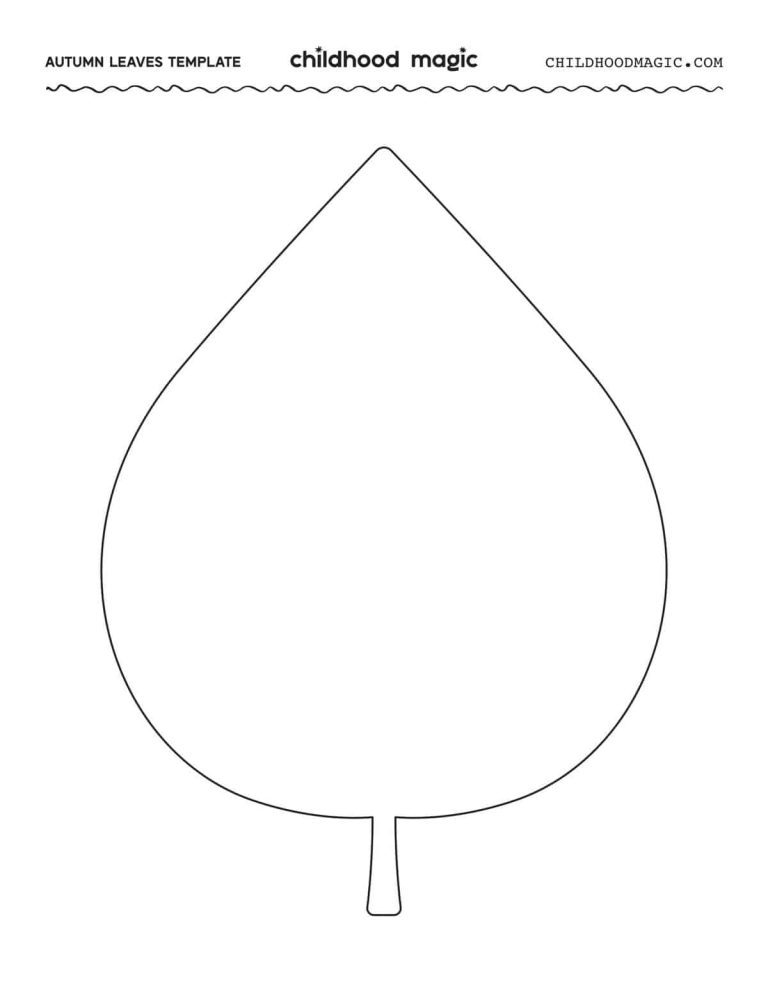 A collection of various printable leaf outlines displayed on a wooden desk