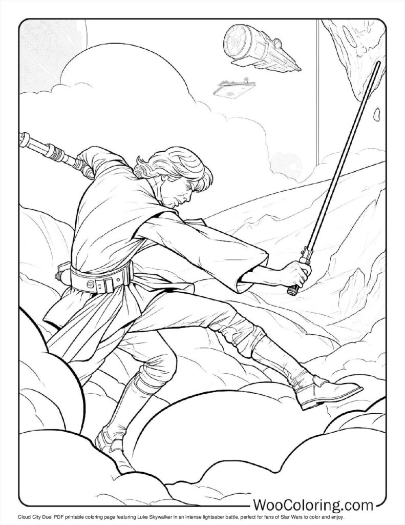 Elementary student adding detailed shading and sparks to a lightsaber illustration