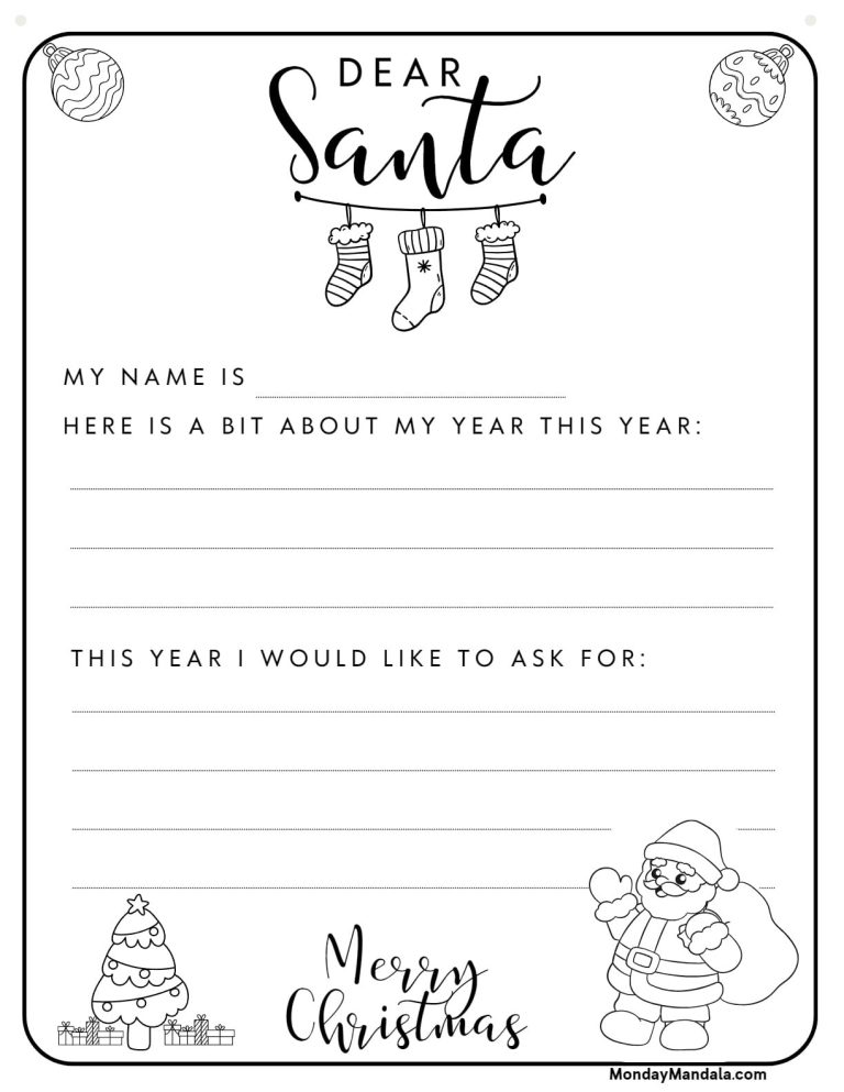 A child carefully coloring a large Santa Claus illustration with crayons