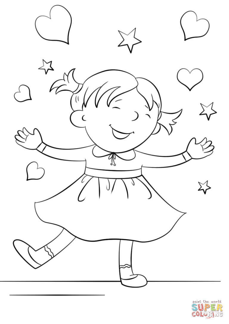 A child coloring a bright sun surrounded by happy clouds on paper