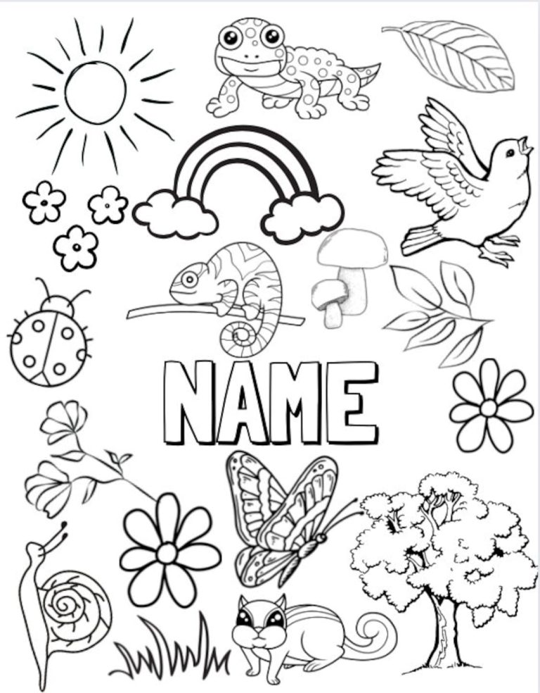 A young child carefully coloring in large block letters with thick crayons