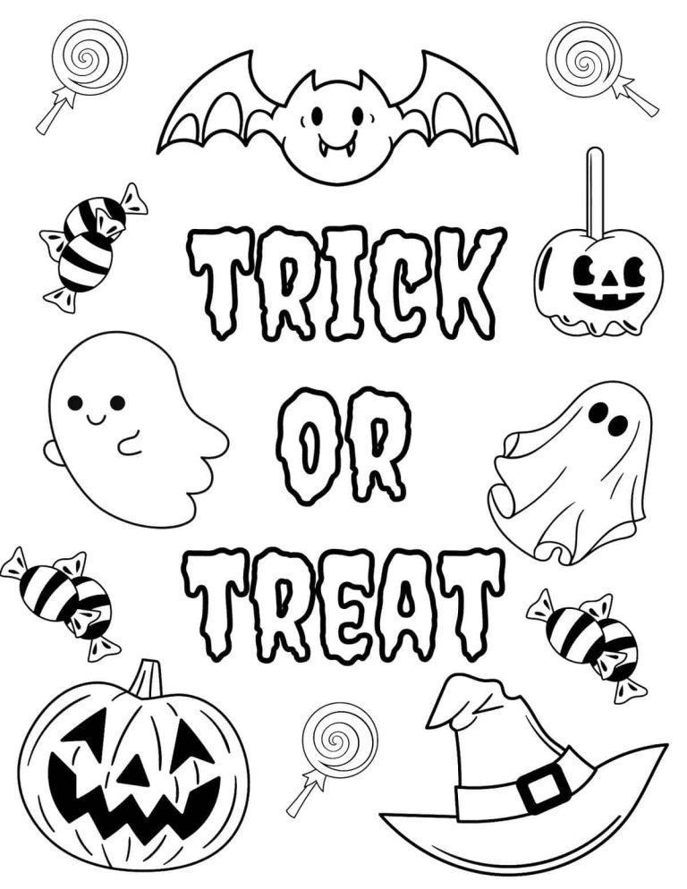 A complex Halloween coloring sheet with tiny, intricate patterns and small spaces.