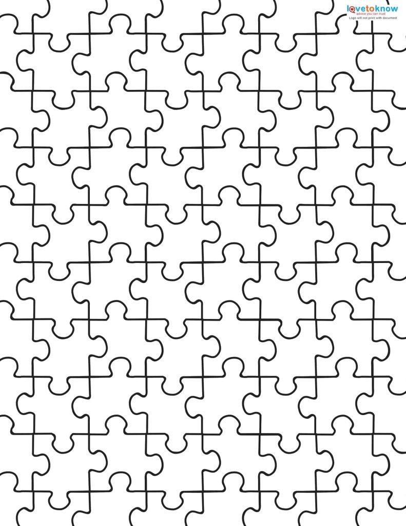 Hands carefully cutting cardstock along a pre-printed puzzle guide