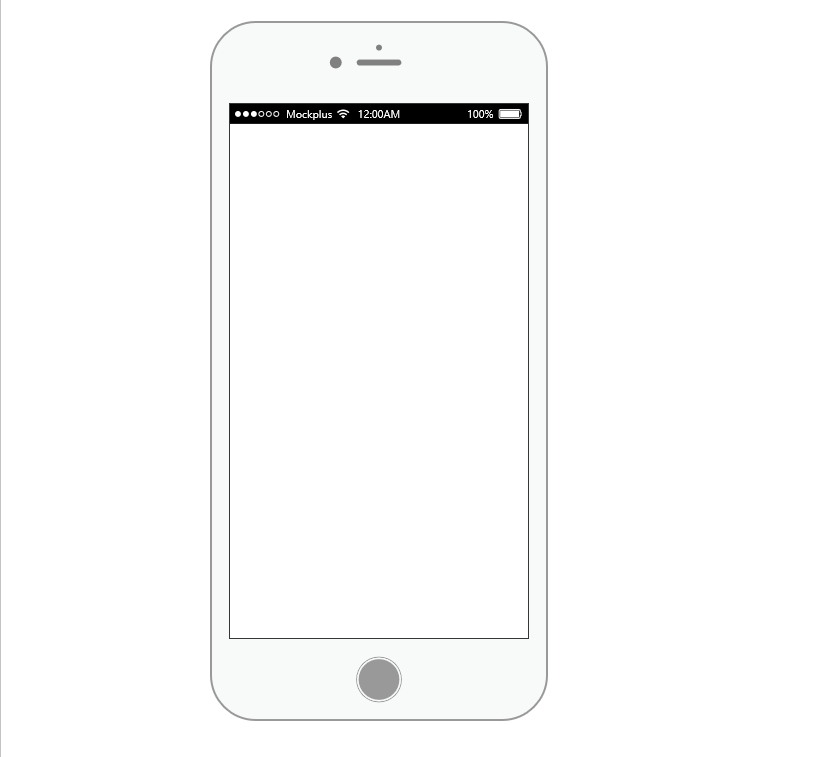 Paper smartphone templates displayed on a classroom wall as a gallery walk