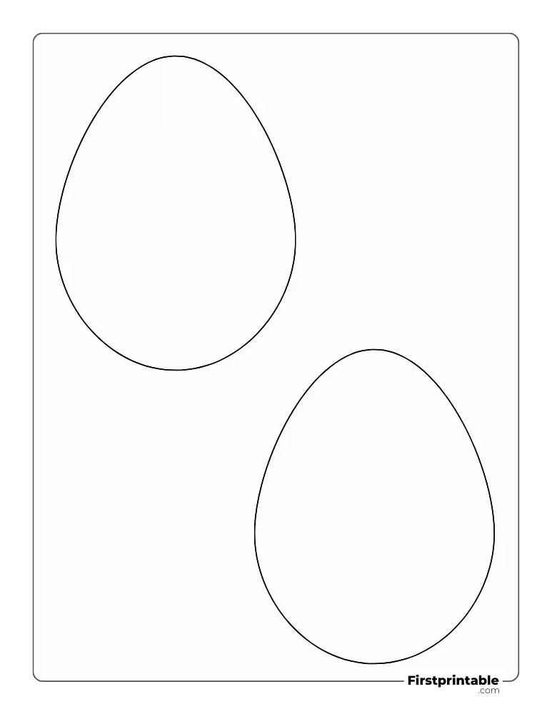 Student holding a complex, patterned egg cutout during an art project