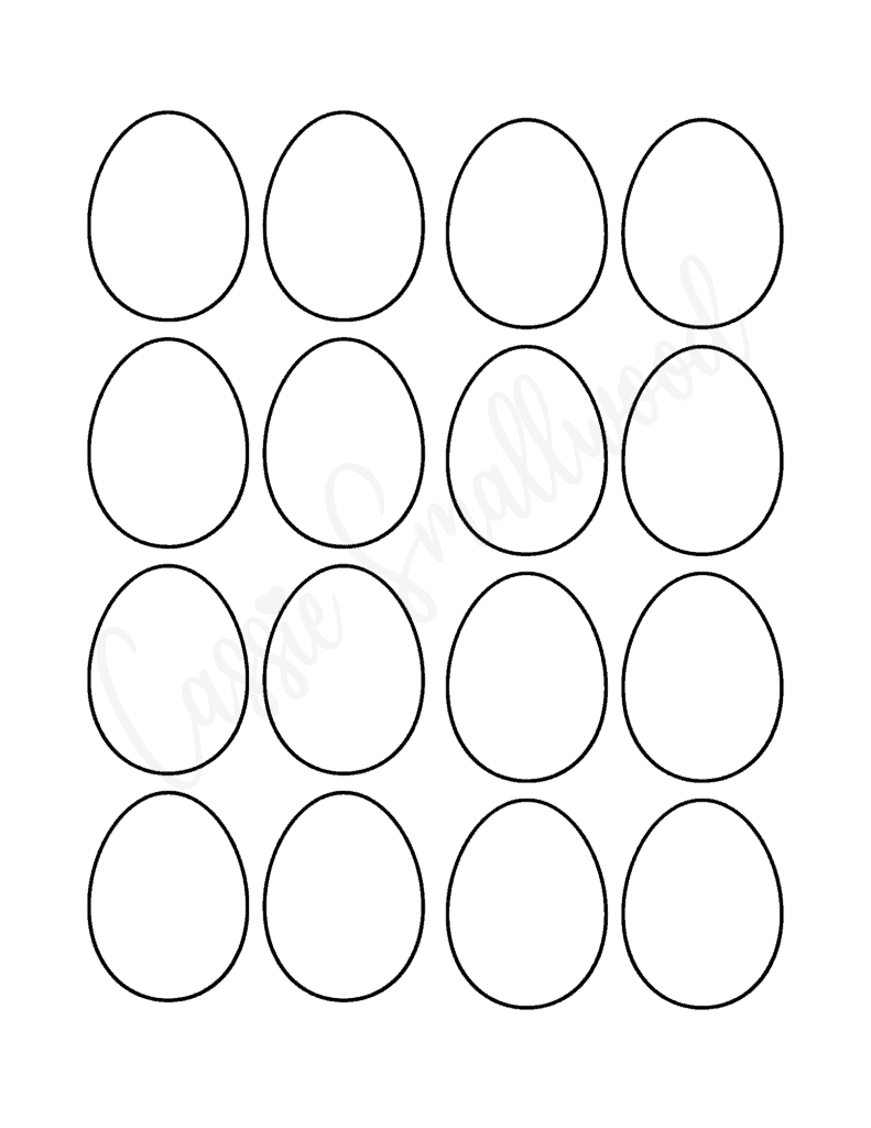 A group of children decorating paper eggs with colorful markers and glitter.