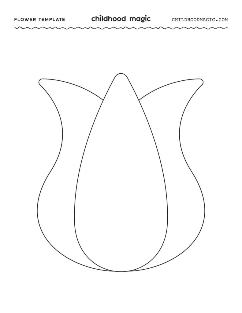 Teacher labeling parts of a flower on a handout
