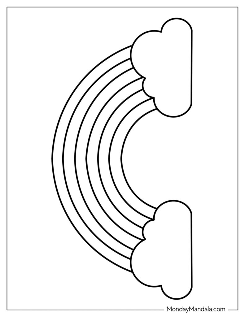 A colorful rainbow art project made with textured tissue paper