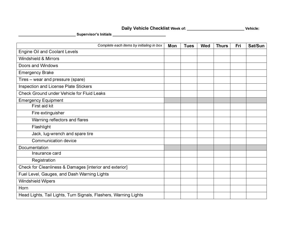 printable free vehicle maintenance log template