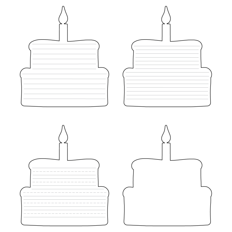 A young student carefully coloring a detailed drawing of a cake