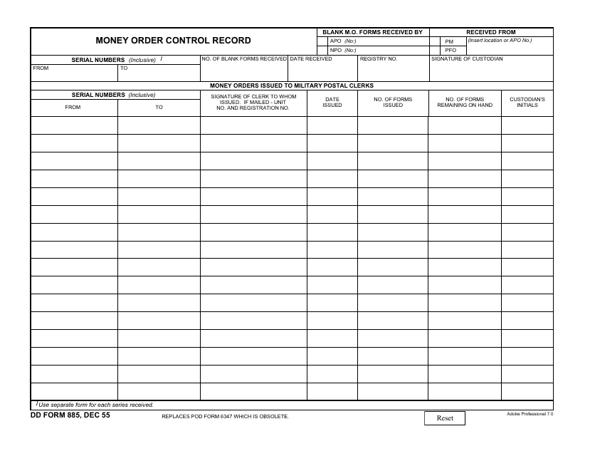 Student carefully practicing writing on a realistic money order practice sheet