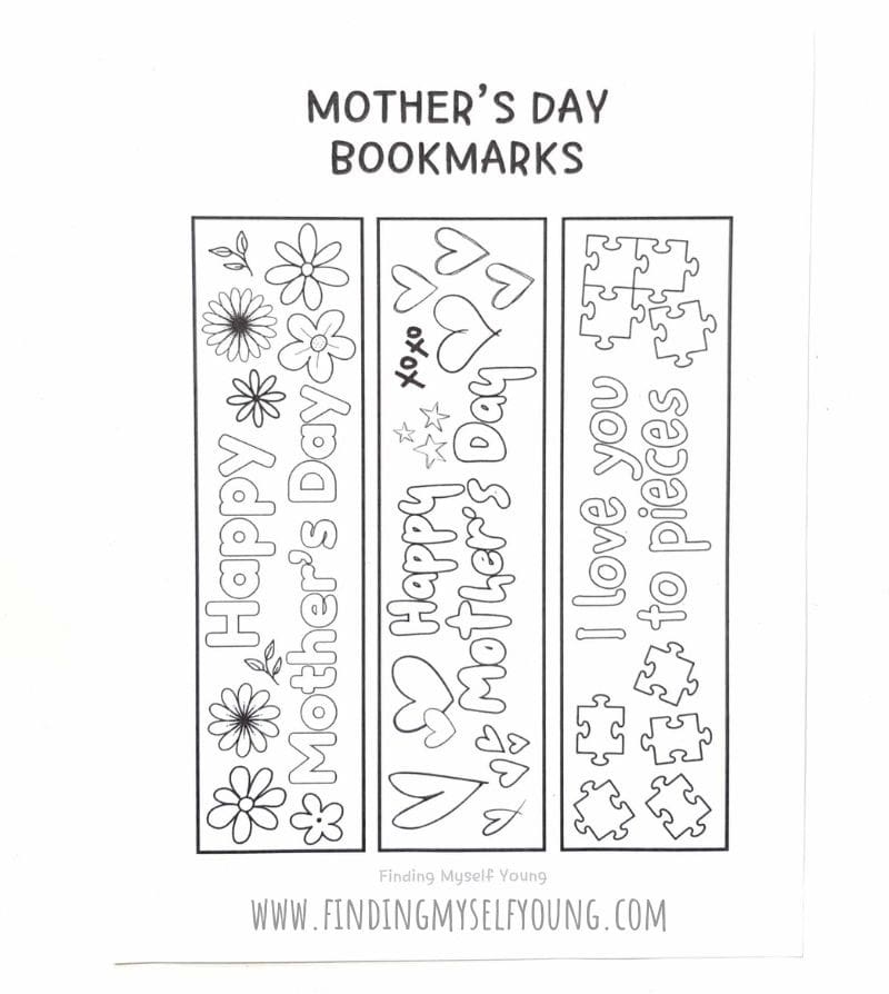 Diverse collection of handmade bookmarks displayed neatly on a bookshelf